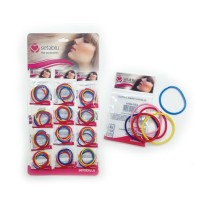 INGROSSO BUSTA ELASTICI SOTTILI 6PZ COL. C.12