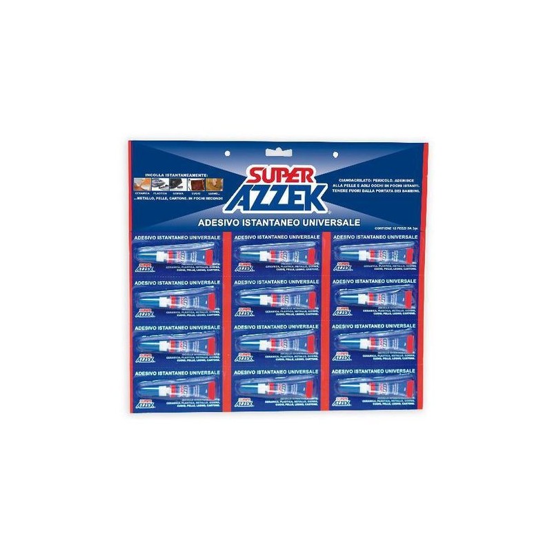 COLLA ISTANTANEA 3GR 12 EAN 8023650043021 INGROSSO COLLA