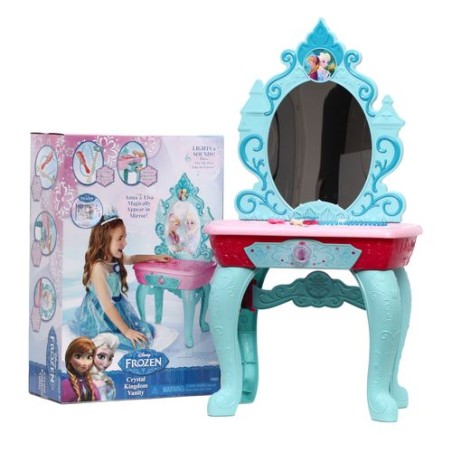 INGROSSO FROZEN MAGICA SPECCHIERA VANITY C/3 ACCESSORI 20.5X