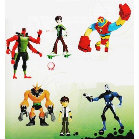 INGROSSO BEN 10 OMNIVERSE PERS. BASE cm.10 ASS.