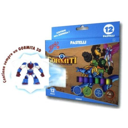 INGROSSO GORMITI SET 12 MATITE C/1 PERS.