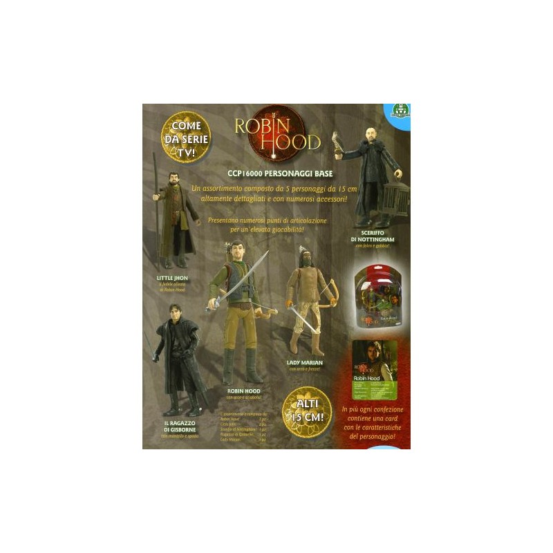 ROBIN HOOD PERS. BASE EAN 8005163160006 INGROSSO GIOCATTOLI