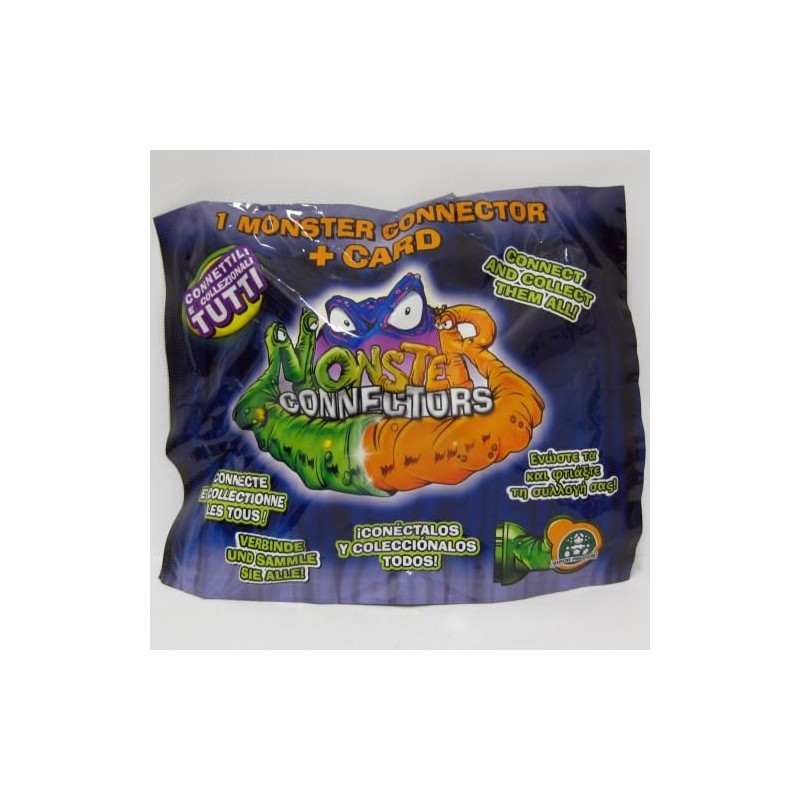 MONSTER CONNECTORS BUSTA 1 PZ. -24- 14.5X12CM EAN 8001444065404 INGROSSO GIOCATTOLI