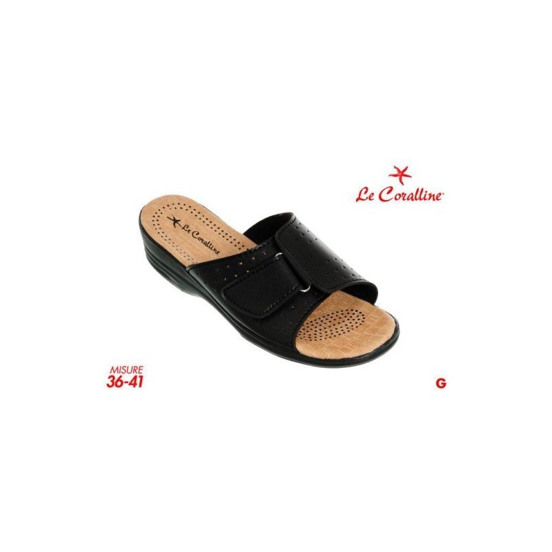 CIABATTA DONNA 36/41 NERO