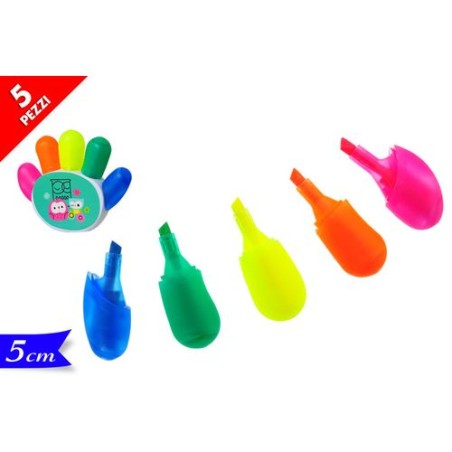 INGROSSO EVIDENZIATORI 5PZ