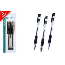 INGROSSO SET 3 PENNE GEL NERE