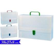 INGROSSO CARTELLINA MEDIA 38X27X8CM ASS.