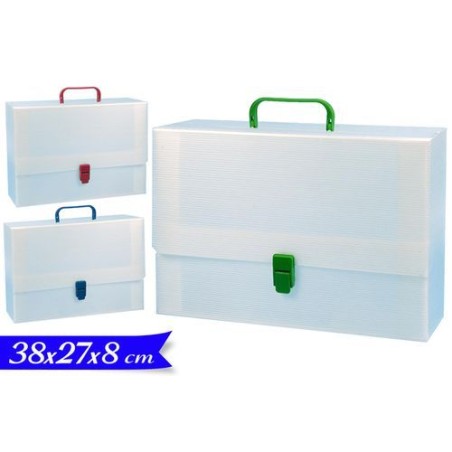 INGROSSO CARTELLINA MEDIA 38X27X8CM ASS.