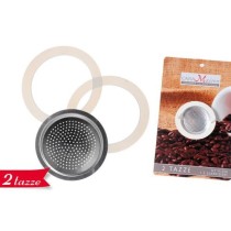 INGROSSO RICAMBIO CAFFETTIERA 2 TZ 3PZ
