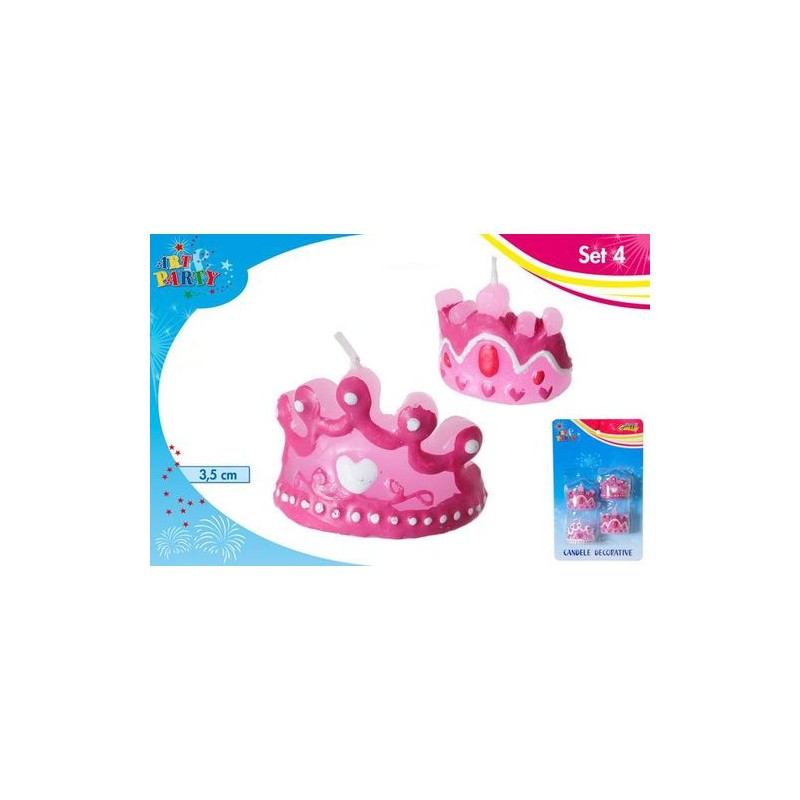 CANDELE CORONA PZ.4