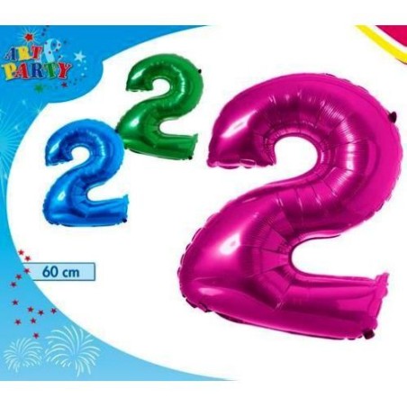 INGROSSO PALLONCINO NUMERO 2 ASS.