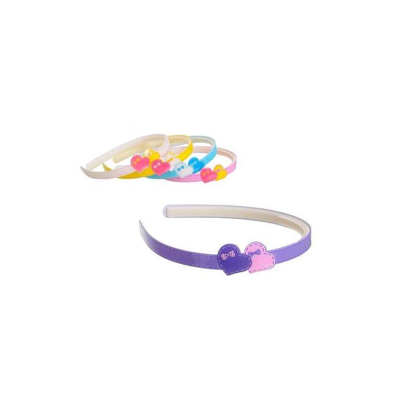 CERCHIETTO PER CAPELLI DEC. CUORI