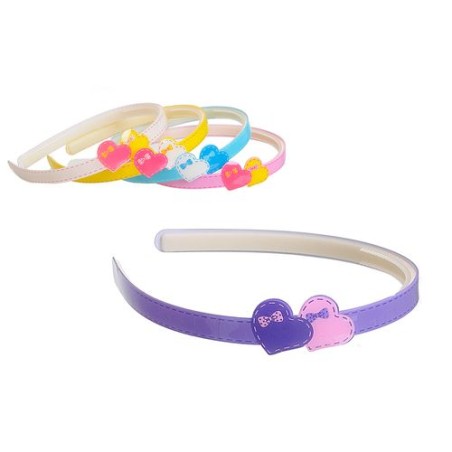 INGROSSO CERCHIETTO PER CAPELLI DEC. CUORI