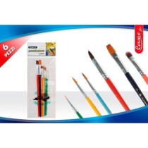 INGROSSO SET 6 PENNELLI COLORATI