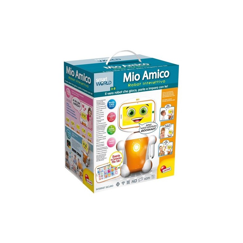 MIO AMICO ROBOT INTERATTIVO 2017 3/8ANNI 40X50X25CM COMPRESO ADDEB. COPIA PRIVATA