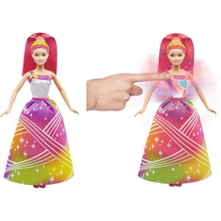 INGROSSO BARBIE DREAMTOPIA PRINCIPESSA ARCOBALENO 3+ANNI-CON
