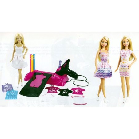 INGROSSO BARBIE LOOK COLORATO 33X46X7CM