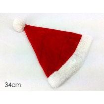 INGROSSO CAPPELLO NAT. ROSSO C/BABBO 34CM