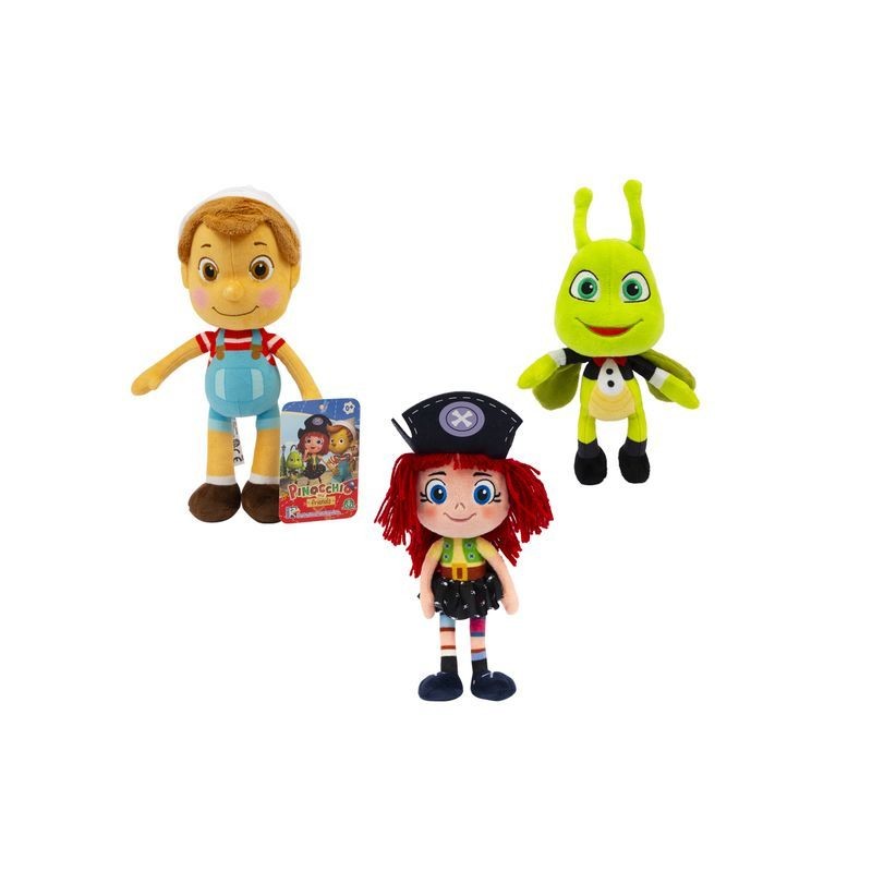 PINOCCHIO AF PLUSH 25 CM ASS EAN 8056379137696 INGROSSO PELUCHE MORBIDOSI