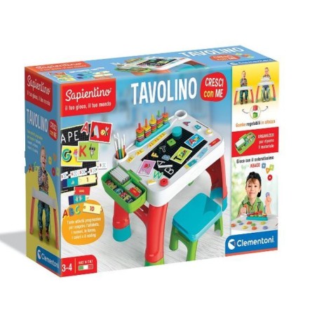TAVOLO CRESCI CON ME 16745 EAN 8005125167456 INGROSSO GIOCHI SAPIENTINO