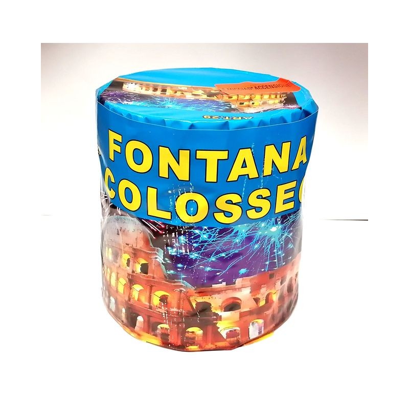 FONTANA COLOSSEO CM.16,5 EAN 8057206070780 INGROSSO FONTANE FUOCHI D'ARTIFICIO
