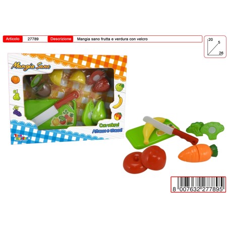 FRUTTA E VERDURA TAGLIATA EAN  INGROSSO GIOCHI DI CUCINA ED ELETTRODOMESTICI