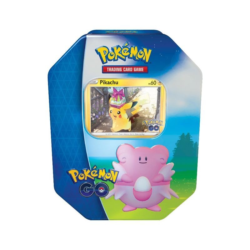 POKEMON TIN DA COLLEZ. 10.5 POKEMON GO EAN 0820650602566 INGROSSO GIOCHI DI CARTE