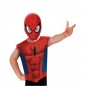 T-SHIRT + MASCHERA CARTA SPIDERMAN EAN  INGROSSO SET E ACCESSORI TRAVESTIMENTI