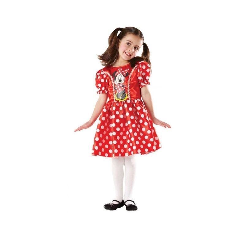 COSTUME MINNIE TG.5/6 ANNI EAN  INGROSSO COSTUMI CARNEVALE BAMBINA