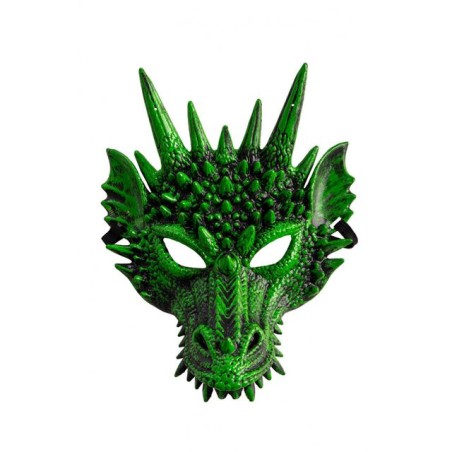 MASCHERA DRAGO IN PLASTICA EAN  INGROSSO MASCHERE DI CARNEVALE
