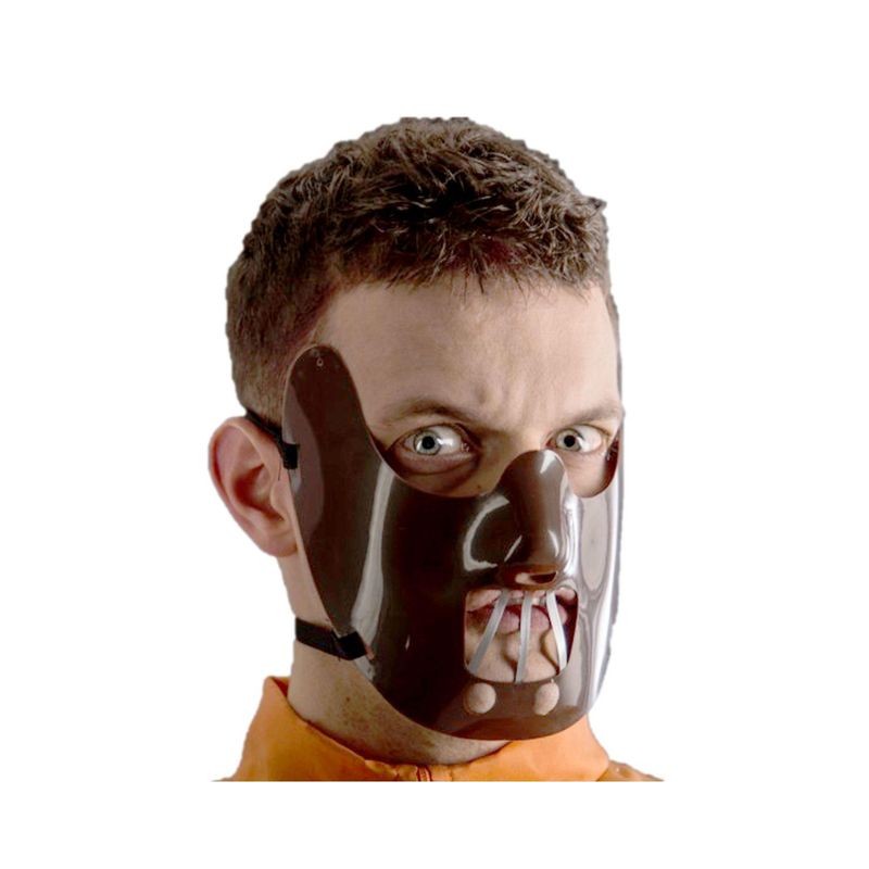 MASCHERA MEZZO VISO PRIGIONIERO IN PLAST EAN  INGROSSO MASCHERE DI CARNEVALE