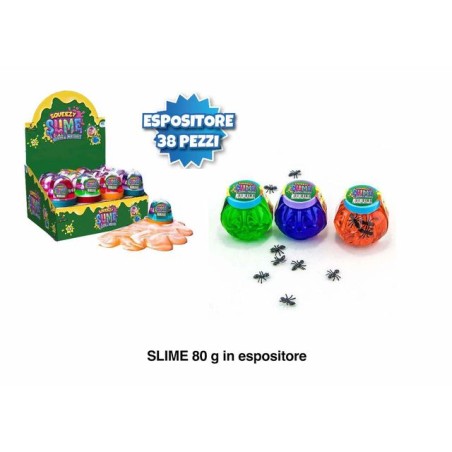 SLIME ZUCCA 80GR PZ 38 EAN 8032780805485 INGROSSO SLIME