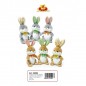 CONIGLIO H30CM C/PAPILLON 2COL. ASS. EAN  INGROSSO PELUCHE PASQUALI