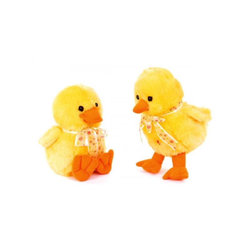 PAPERO PULCINO C/VERSO L30CM EAN 8009549297799 INGROSSO PELUCHE PASQUALI