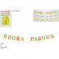 SCRITTA FELTRO BUONA PASQUA 150CM ASS EAN 8033113449918 INGROSSO DECORAZIONI PER PASQUA