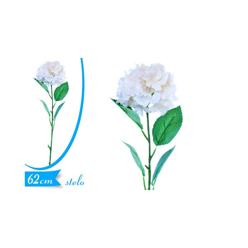 ORTENSIA 860029 CREMA EAN 8055329257804 INGROSSO FIORI FINTI D'ARREDO