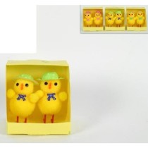 INGROSSO COPPIA PULCINI C/CAPPELLO