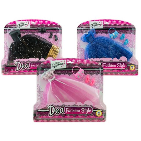 VESTITI BAMBOLA GRAN GALA' EAN  INGROSSO ACCESSORI PER BAMBOLE