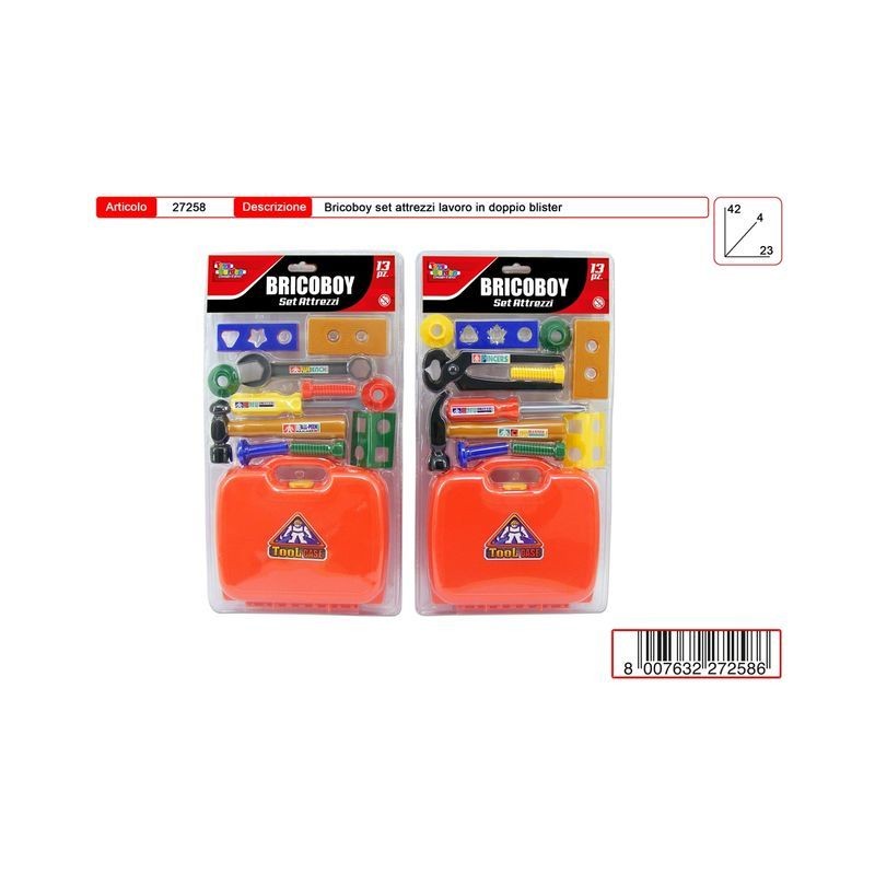 BRICO BOY VALIGETTA EAN  INGROSSO GIOCHI DA EDICOLA