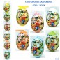 CONF. TRASP. 6 UOVA DECORATE ASS. EAN  INGROSSO DECORAZIONI PER PASQUA