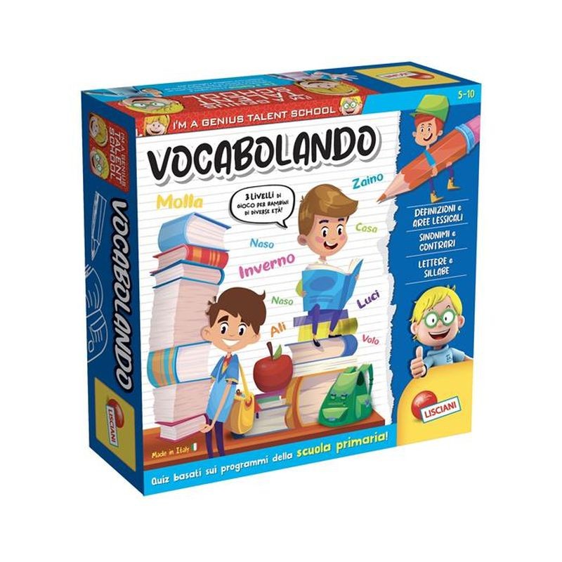 I'M A GENIUS VOCABOLANDO EAN  INGROSSO SCIENZA E GIOCO LISCIANI