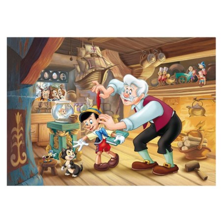 PUZZLE DF PLUS 108 PINOCCHIO +4ANNI LISCIANI - 28,5X24,5X3,5CM EAN  INGROSSO PUZZLE CLASSICI