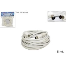 INGROSSO CAVO ANTENNA TV MT.5 MASCHIO/FEMMINA
