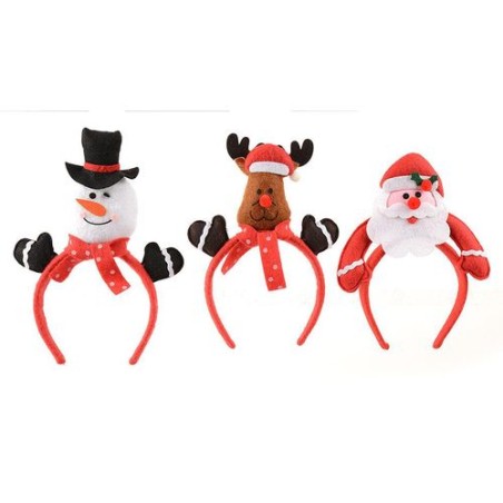 INGROSSO CERCHIETTO NATALIZIO CM 25X19X4 ASS.