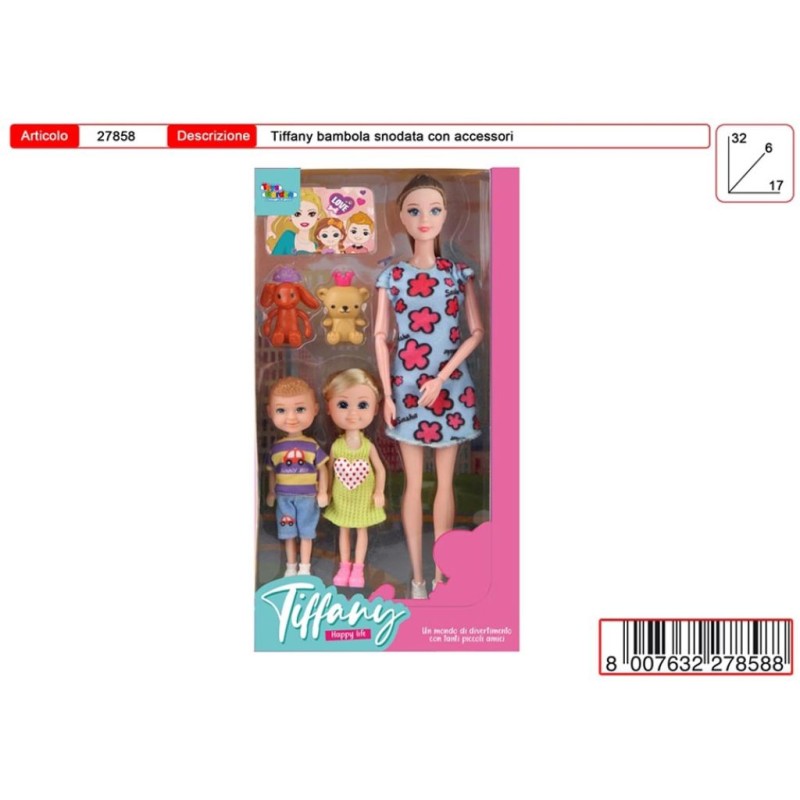 TIFFANY CON I BIRICCHINI EAN 8007632278588 INGROSSO BAMBOLE ECONOMICHE