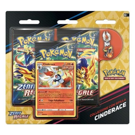 POKEMON COLLEZ. SPILLA RILLABOOM CINDERA EAN 0820650602818 INGROSSO GIOCHI DI CARTE