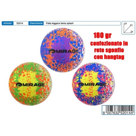 PALLONE INK 23CM 180GR EAN  INGROSSO PALLONI CALCIO E VOLLEY