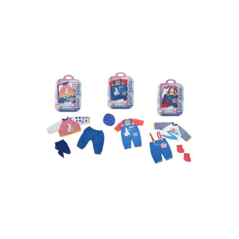 CICCIOBELLO ABITINI 2018 ASST EAN 8056379062493 INGROSSO ACCESSORI PER BAMBOLE