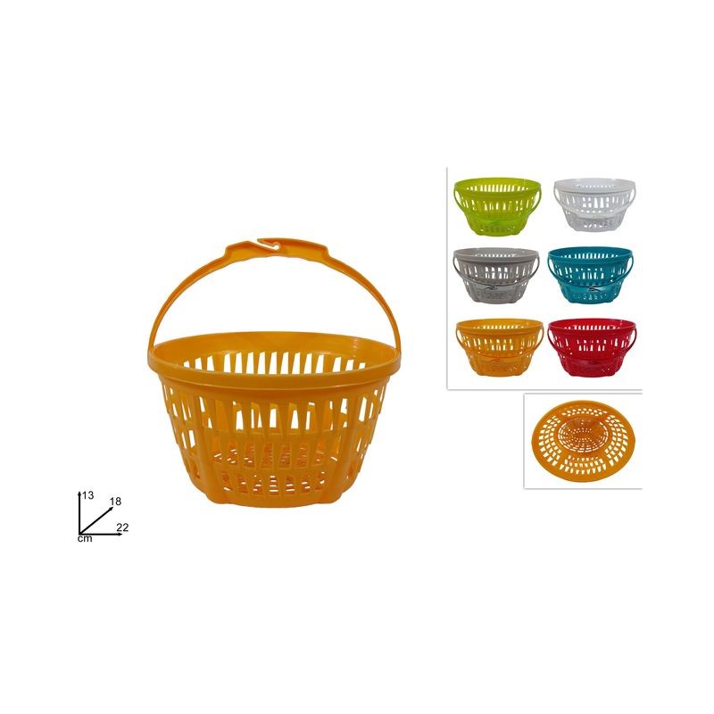 CESTINO PORTAMOLLETTE 6COL. EAN 8034048584934 INGROSSO CESTI PER LA CASA