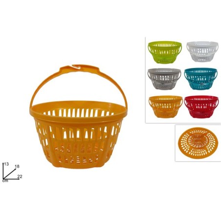 CESTINO PORTAMOLLETTE 6COL. EAN 8034048584934 INGROSSO CESTI PER LA CASA